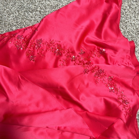 pink prom dress vintage - Picture 3 of 10